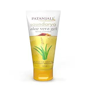 Patanjali Saundarya Aloevera Gel Kesar Chandan 150ml
