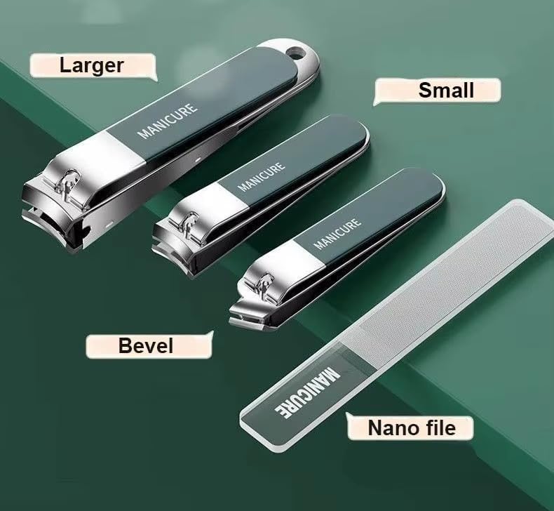 10-in-1 Manicure Kit – Stainless Steel Nail Clipper