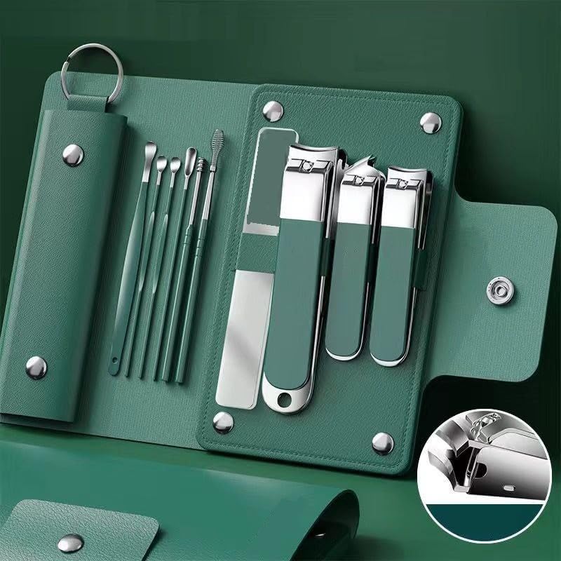 10-in-1 Manicure Kit – Stainless Steel Nail Clipper