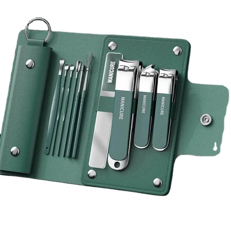 10-in-1 Manicure Kit – Stainless Steel Nail Clipper