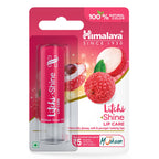 Himalaya Litchi Shine Lip Balm | 4.5gm|100 % Natural Colour | Naturally glossy | Younger Lips | Natural Vitamin E