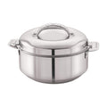 CELLO Maxima Insulated Casserole Hot Pot For Kitchen 1350ml, Silver |