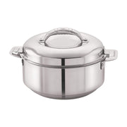 CELLO Maxima Insulated Casserole Hot Pot For Kitchen 2800 ml Silver |