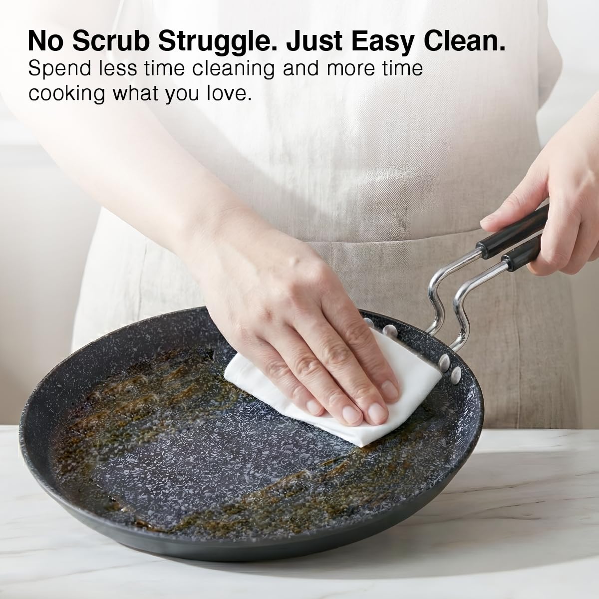 Prestige Durastone Hard Anodised Non-Stick Omni tawa(29 cm)|6 Layers Extra Durable Stone Coating|