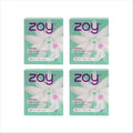 ZOY Herbal Sanitary Pads for Women XL Heavy Flow | Period Comfort Support, Rash-Free, Breathable Cotton 40 Pads|
