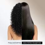 VEGA Hair Straightener Brush With Up To 12 Hrs Straightening Effect,Triple Care & Thermoprotect Technology