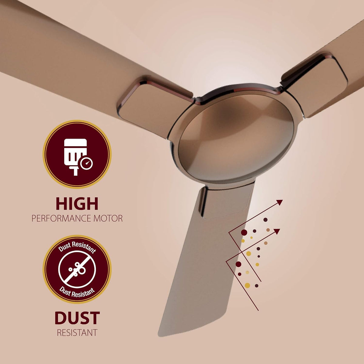 Havells Enticer 1200mm Decorative, Dust Resistant, High Power in Low Voltage (HPLV)