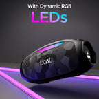 boAt Stone 1800 Bluetooth Speaker w/ 90 W RMS Sound, RGB LEDs, EQ Modes, IPX6,BT v5.3,Multi- Compatibility– Aux&USB, Playback time Up to 5 Hours & Type C Charging(Camo Black)