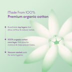 ZOY Herbal Sanitary Pads for Women XL Heavy Flow |10 Pads