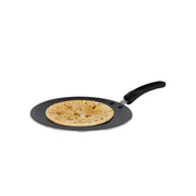 Prestige Aluminium Omega Select Plus Non-Stick Concave Tawa, 28 cm, Black