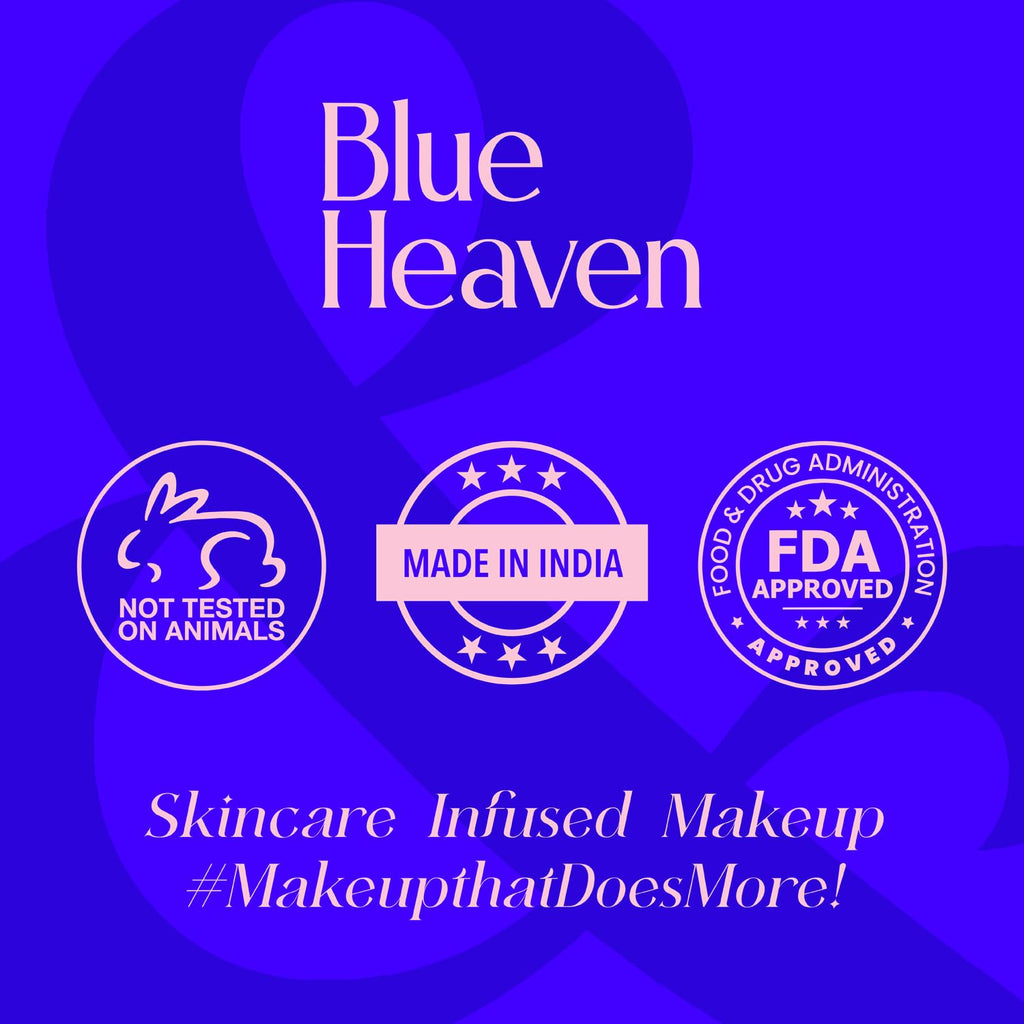 Blue Heaven Jelly & Butter SPF 50 Lip Balm infused with Jojoba Oil, Shea Butter + Vitamin E, smoothens Dry & Chapped Lips, Fades Pigmentation, Soften & Smoothes Plums Lips, Caramel Brown, 3g