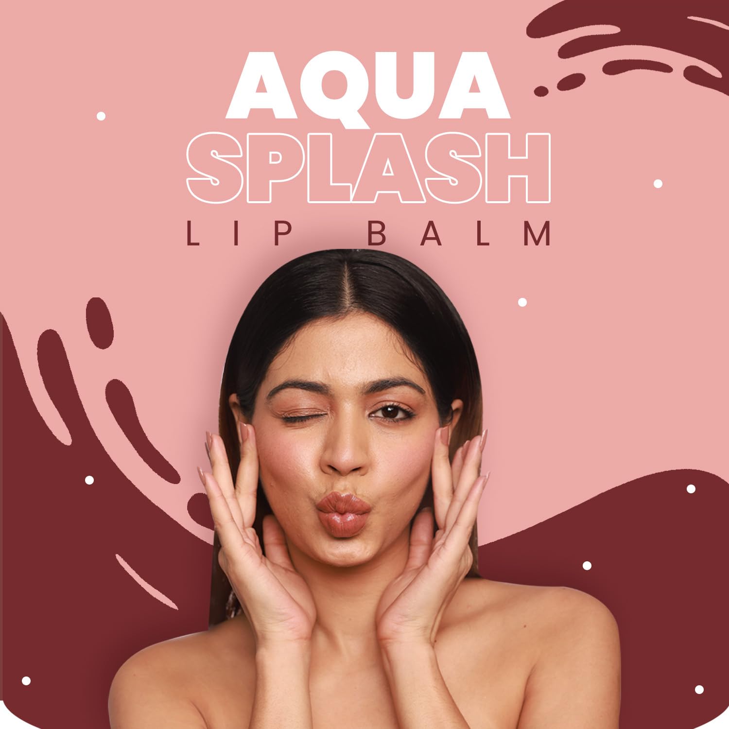 MARS Aqua Splash Tinted Lip Balm Enriched with Shea Butter, Jojoba Oil, Vitamin-E & Cocoa Extract | Repair Chapped Lips | Non-Sticky, Moisturising &...