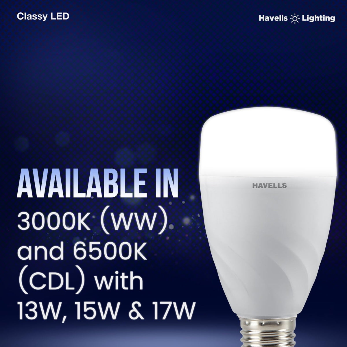 Havells 13W LED B22 Cool Day Light Bulb|Energy Efficient|Ultra Durable|Glare Free Lighting|BIS Approved|Upto 4KV Surge Protection|Fit For All indore Settings|Made in India|Pack of 1