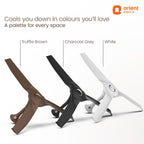 Orient Electric Aerostorm 1200 mm Ceiling Fan for Home | 18-pole strong motor |2 Years Warranty by Orient | Truffle Brown, Pack of 1