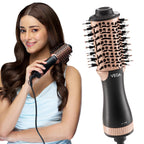 VEGA Litstyle L3 Volumizer Hair Blow Dryer Brush With 3 Heat/2 Speed Settings, 360° Airflow Vent, 3 in 1 Compact Hot Air Brush For Women, Tourmaline Ceramic