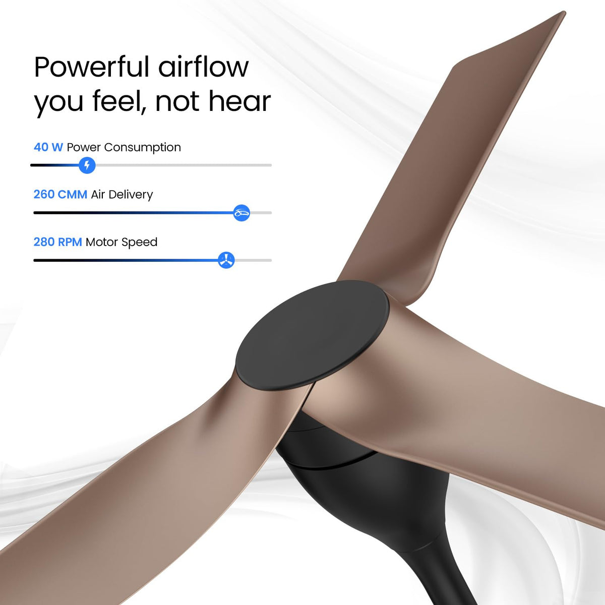 Orient Electric Aerosilent | India’s Most Silent Fan | Less than 50dB| 1200mm BLDC Ceiling Fan with Remote | BEE 5-Star Energy-Efficient Fan | Red Dot...