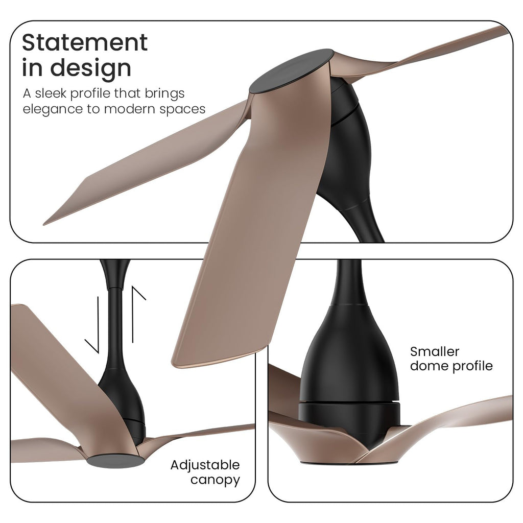 Orient Electric Aerosilent | India’s Most Silent Fan | Less than 50dB| 1200mm BLDC Ceiling Fan with Remote | BEE 5-Star Energy-Efficient Fan | Red Dot...