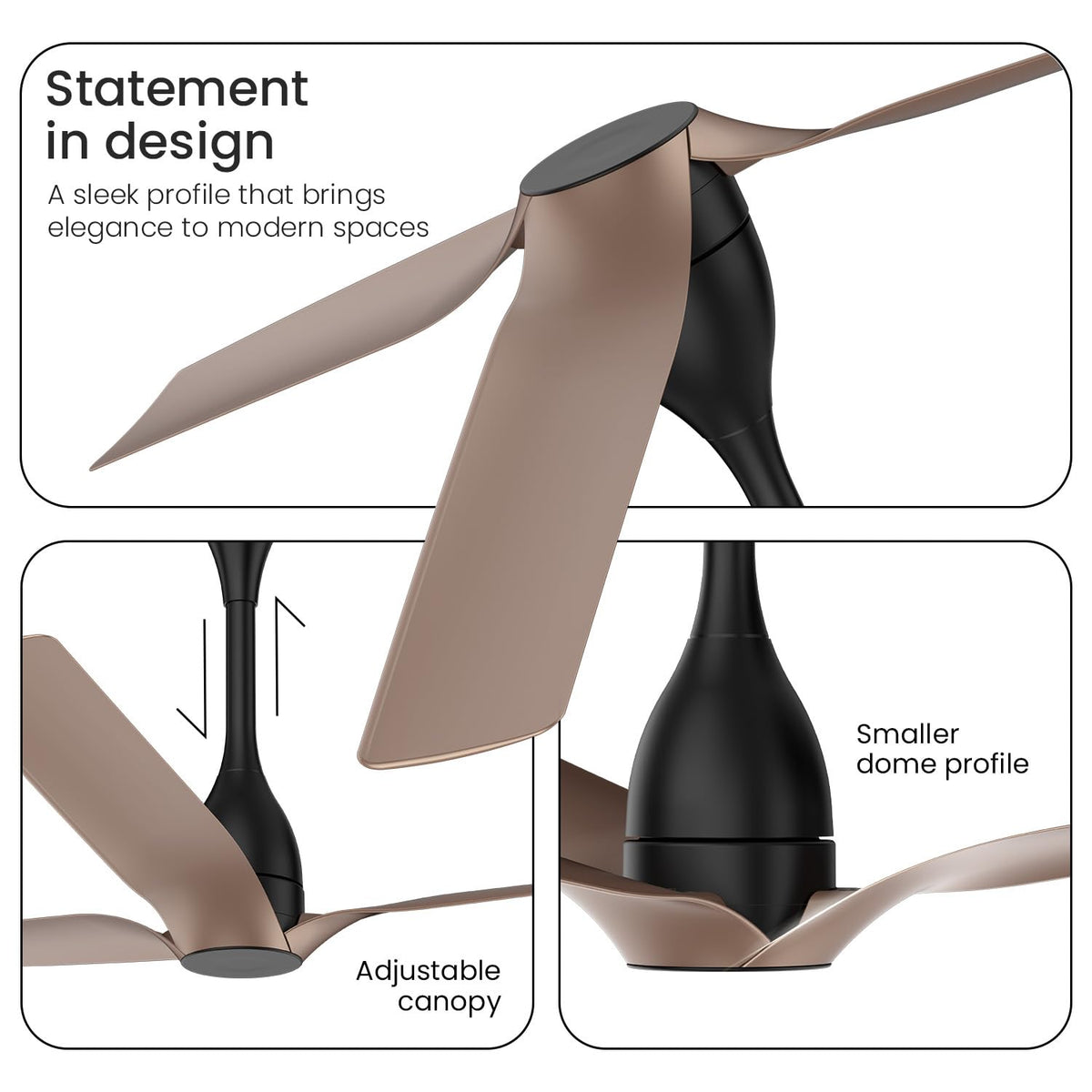 Orient Electric Aerosilent | India’s Most Silent Fan | Less than 50dB| 1200mm BLDC Ceiling Fan with Remote | BEE 5-Star Energy-Efficient Fan | Red Dot...