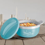 Milton Crave 2500 Insulated Inner Stainless Steel Casserole, 2150 ml, Blue |