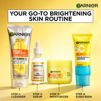Garnier Fresh & Bright Vitamin C Sorbet Gel Face Moisturizer Cream, 90g