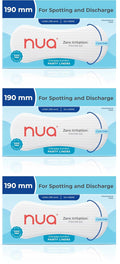 Nua Ultra-Soft Panty Liners For Women Daily Use - 40 Liners | 190mm Long