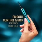LAKME 9to5 Eyeconic Waterproof Liquid Eyeliner, Intense Black, 4.5 ml, for Precise Eye Definition, with Quick-Dry Formula, Smudgeproof and Waterproof