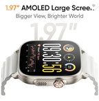 realme Watch 5,1.97" AMOLED,Upto 20 Days Battery,BT Calling,GPS,Compass,IP68 Smartwatch (Titanium Black Strap, One Size)