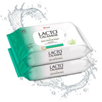Lacto Calamine Daily Cleansing Face Wipes 25N Each - Pack of 2 | Makeup Remover Wipes | Wet Tissue for Face with Aloe Vera, Cucumber & Vitamin E | Wet..