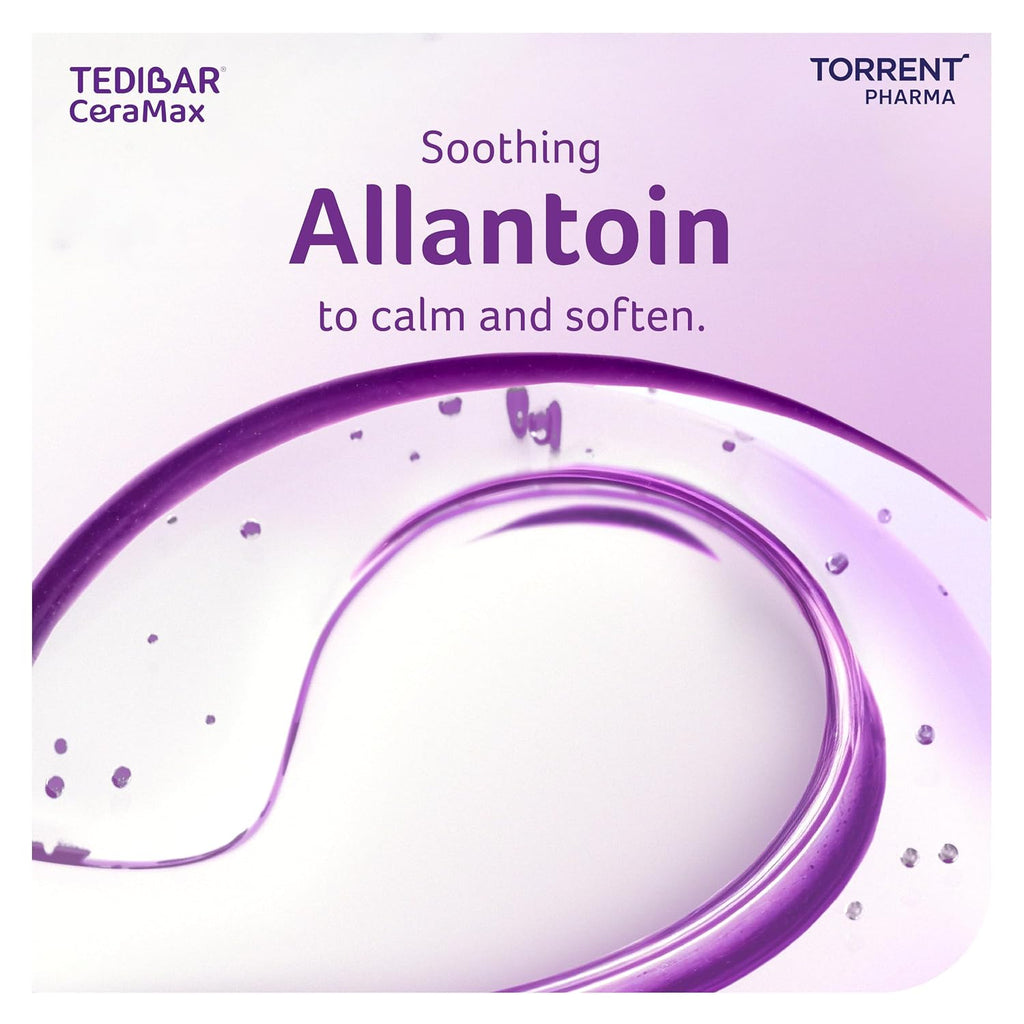 Tedibar Ceramax Bathing Bar - 75g Enriched with Ceramides & Vitamin E