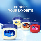 Vaseline Lip Therapy Cocoa Butter | Nourishing Balm for Soft & Glowing Finish | 72Hr Moisturization | Cocoa Butter Fragrance | 7g