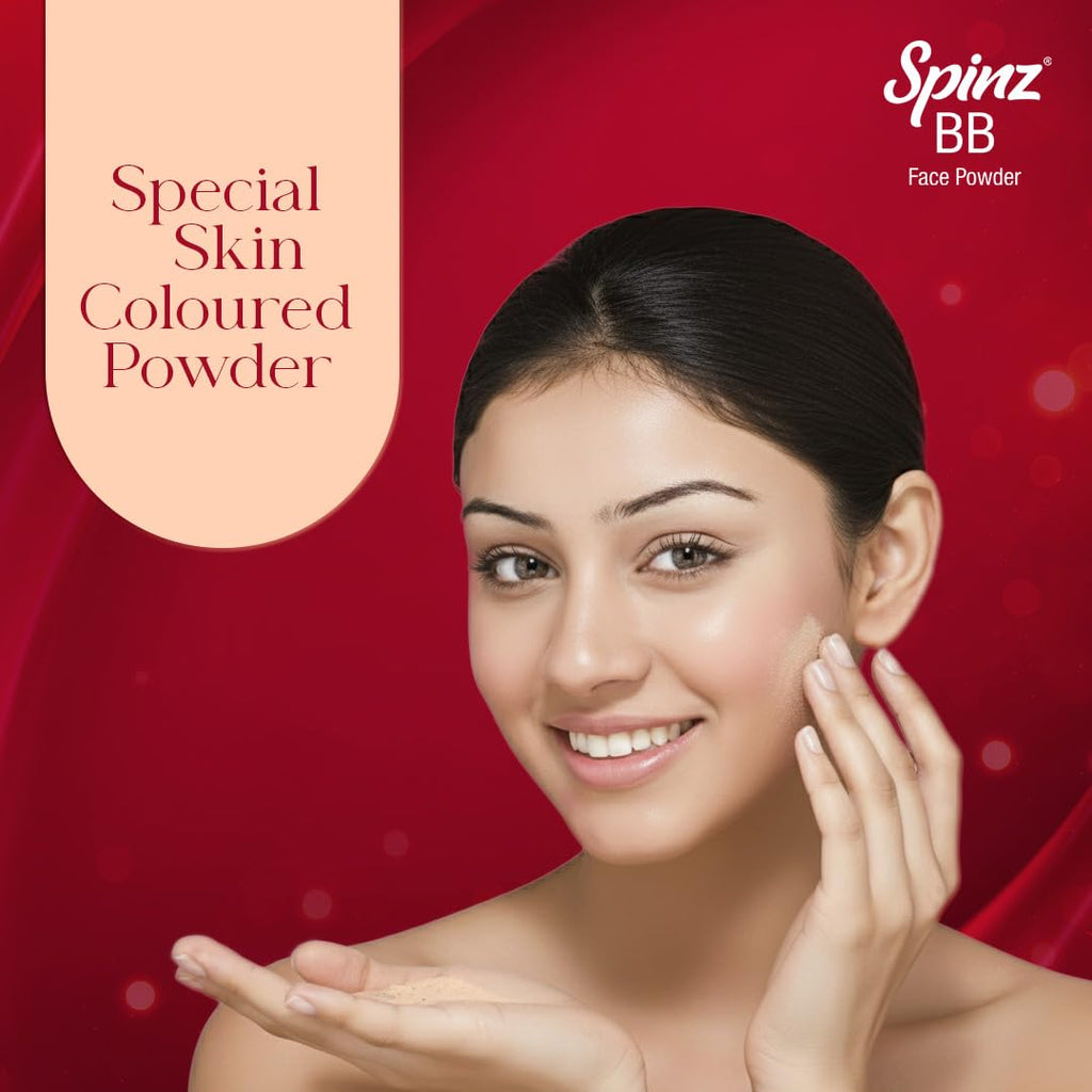 Spinz BB Brightening & Beauty Face Talc for Instant Brightness,70g