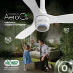 Orient Electric Aero O2 Oxygen Enriching BLDC Ceiling Fan | Newly Launched Air Purifier Fan| Remote Control | Silent Operation | All Season Fan with Reverse...