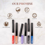 Just Herbs Eyeliner Waterproof and Smudge Proof, Long Lasting Eyeliners 2.5g (Platinum Silver)