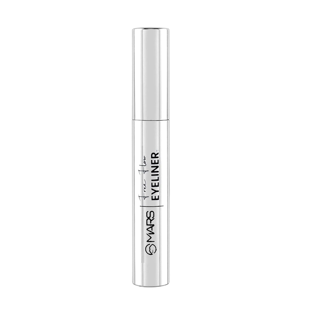 MARS Free Flow Eyeliner with Demi Matte Finish | Long Lasting, Smudgeproof & Easy Glide Formula (6 ml)