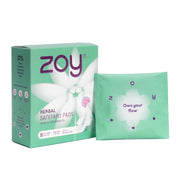 ZOY Herbal Sanitary Pads for Women XL+ Extra Heavy Flow | 8 Pads