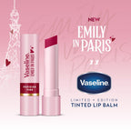 Vaseline Parisian Pink | Emily in Paris Limited Edition | Pink Tinted Lip Balm Stick, 24H Moisturization, 3g