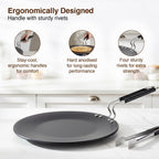 Prestige Hard Anodized Plus Roti/Chapati Tawa (Aluminium)|Wide Base with 26.5 cm|