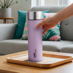 CELLO H2O Matt Stainless Steel Water Bottle for Office & Daily Use 1000 ml Pink | Single Wall Freezer & Fridge Safe, Lightweight & Stylish Leakproof Rustproof Steel Water Bottle for School Gym Travel