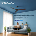 Bajaj Classico Sleek Plus 5S 1200MM (48”) BLDC Ceiling Fan with Remote |