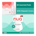 Nua Complete Comfort Sanitary Pads for Sensitive Skin | Pack of 50 Pads