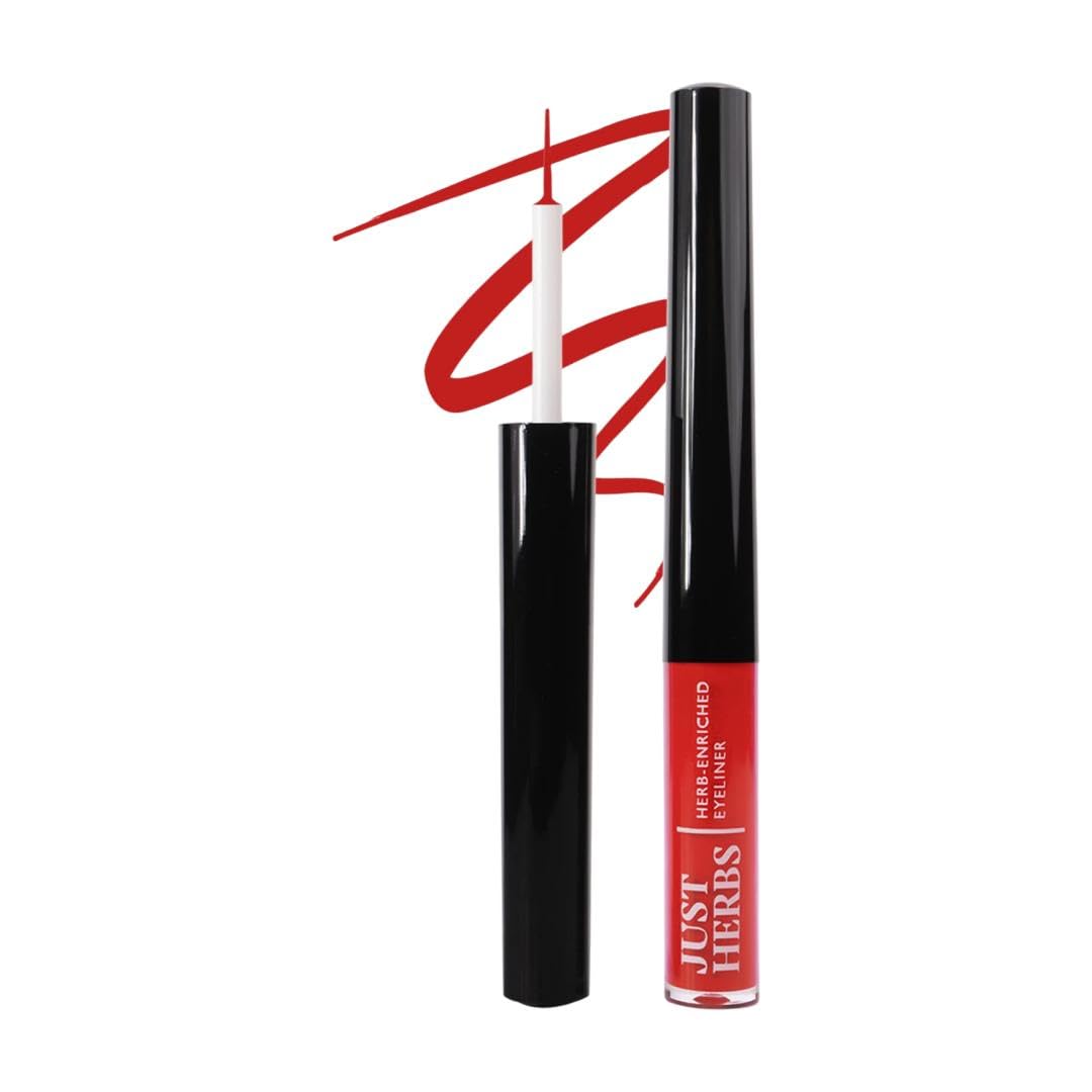 Just Herbs Eyeliner Waterproof and Smudge Proof, Long Lasting Eyeliners 2.5g (Bubblegum Pink)