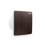 Orient Ventro exhaust 150 mm | Walnut Wood | Glass and wall mountable | Elegant design with high performance | Noiseless Operation | 2 year warranty