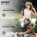 Stainless Steel Water Bottle Oslo Black 980ml