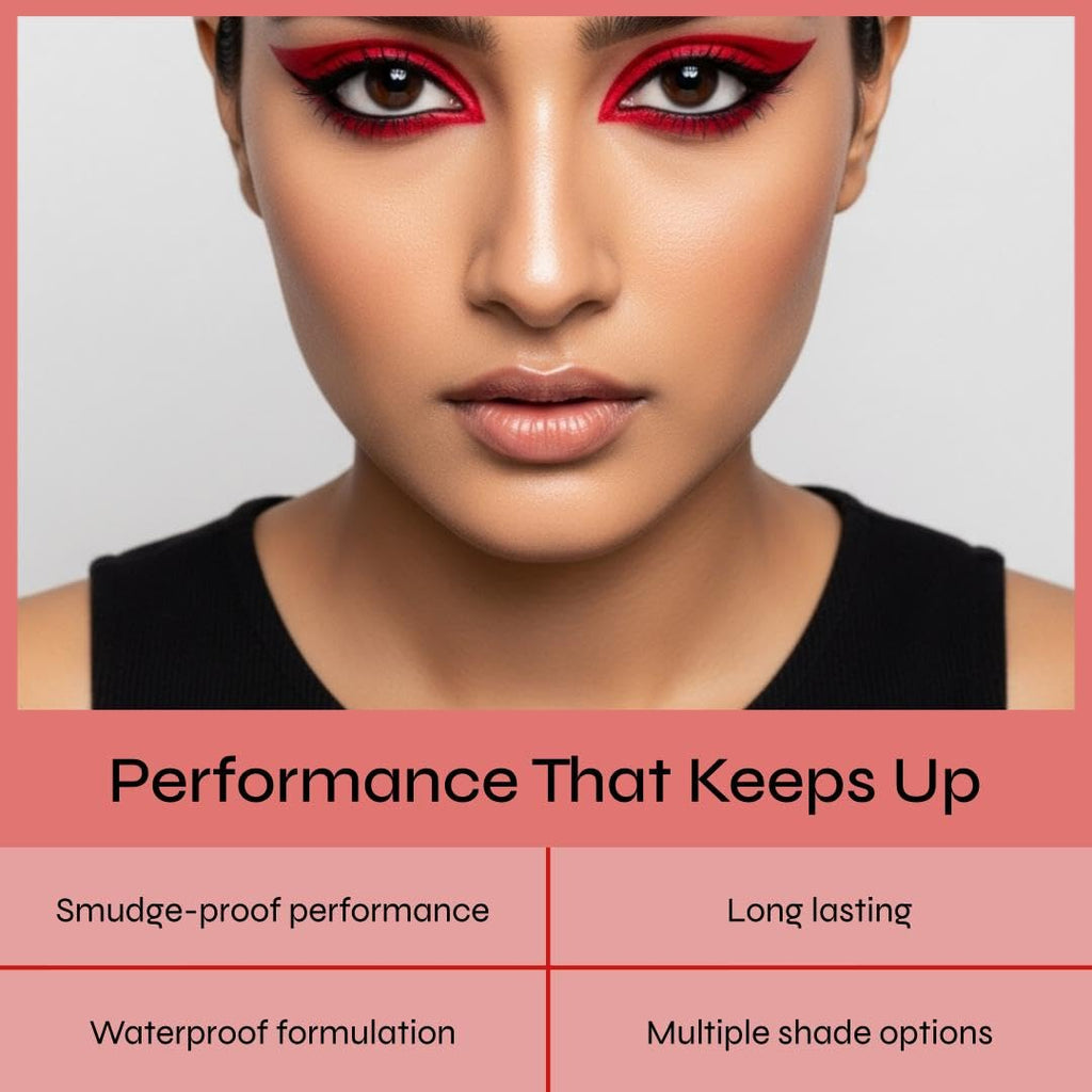 Just Herbs Eyeliner Waterproof and Smudge Proof, Long Lasting Eyeliners 2.5g (Bubblegum Pink)