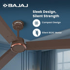 Bajaj Classico Sleek Plus 5S 1200MM (48”) BLDC Ceiling Fan with Remote |