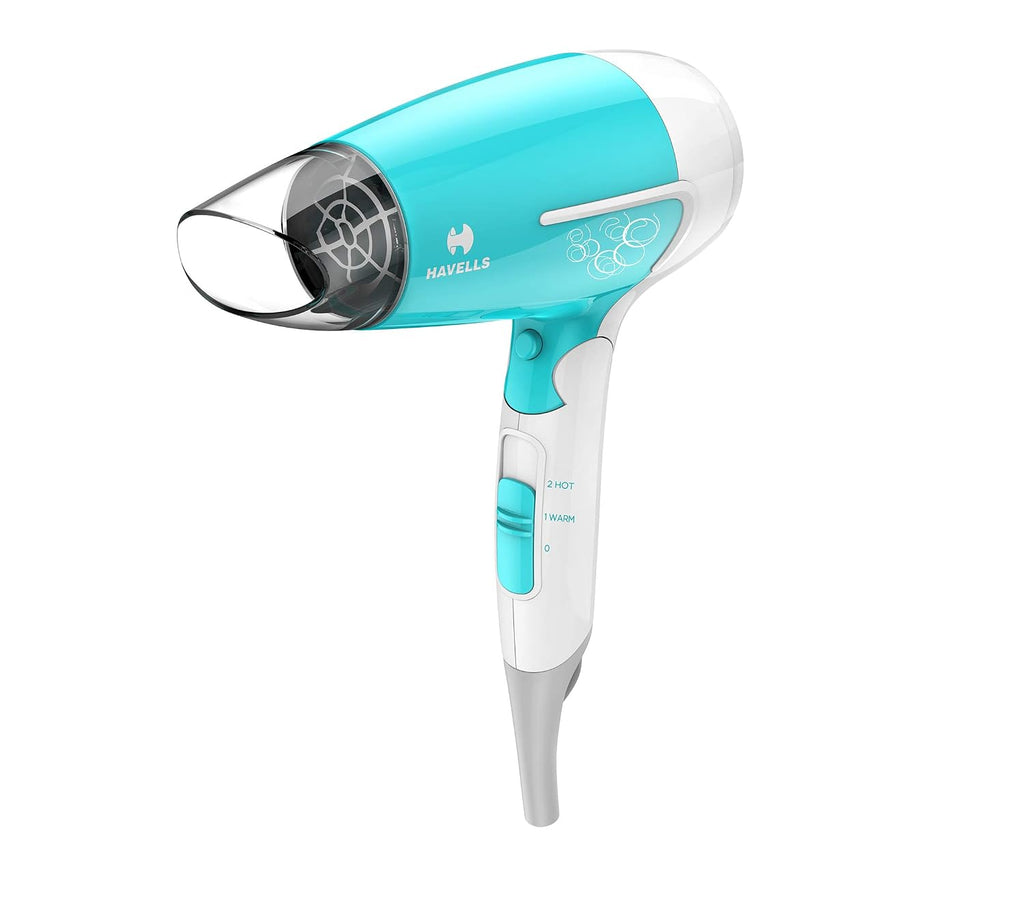 Havells HD3151 1200 Watts Foldable Hair Dryer; 3 Heat (Hot/Cool/Warm) Settings including Cool Shot button & Havells Super Grooming Kit GS8714, 15 IN 1,...