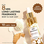 Nykaa Wanderlust Swiss Vanilla Body & Hair fine fragrance Mist 200 ml