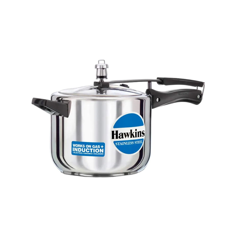 Hawkins Stainless Steel Pressure Cooker (5 Litres)