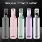 Stainless Steel Water Bottle Oslo Black 980ml