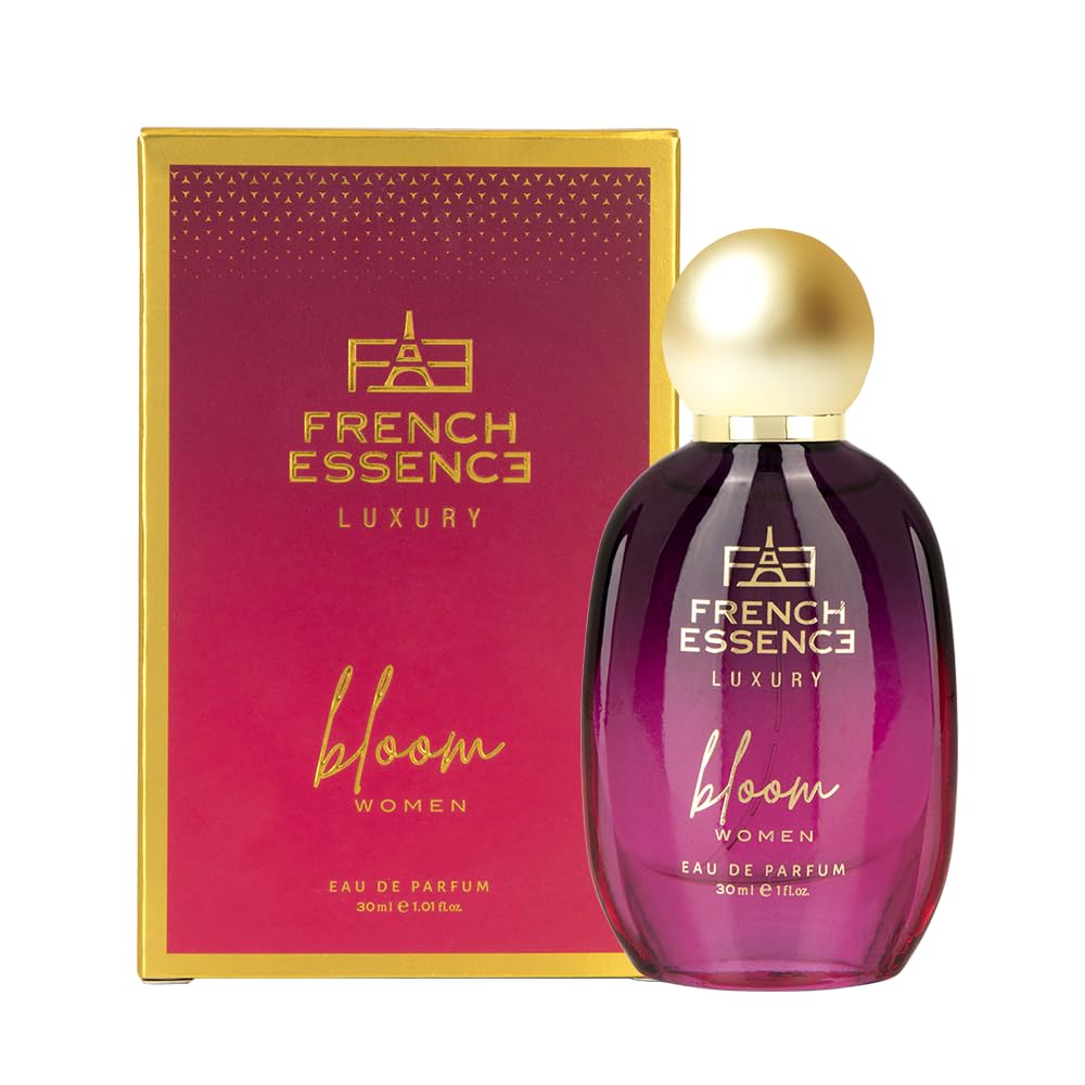 French Essence Bloom Eau de Parfum for Women | Long-Lasting Luxury Perfume | Ideal Gift for Wife & Girlfriend |30 ml Each | Pack of 2